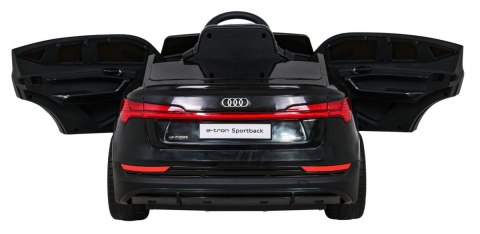 Audi E-Tron Sportback dla dzieci Czarny + Pilot + Napęd 4x4 + Wolny Start + Radio MP3 + LED Audi E-Tron Sportback dla dzieci Czarny + Pilot + Napęd 4x4 + Wolny Start + Radio MP3 + LED