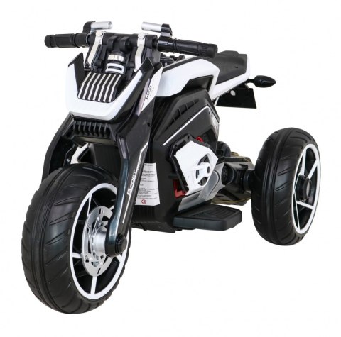 Motor Future na akumulator dla dzieci Biały + Panel audio + Wolny Start + Koła EVA Motor Future na akumulator dla dzieci Biały + Panel audio + Wolny Start + Koła EVA