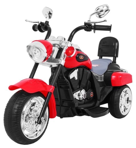 Motorek Chopper NightBike Czerwony Motorek Chopper NightBike Czerwony