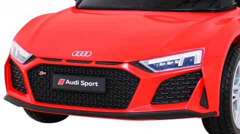 Audi R8 LIFT Samochodzik na akumulator Czerwony + Pilot + Koła EVA + MP3 + LED Audi R8 LIFT Samochodzik na akumulator Czerwony + Pilot + Koła EVA + MP3 + LED