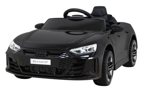 Audi RS E-Tron GT na akumulator Czarny + Pilot + Napęd 4x4 + Radio MP3 + LED + EVA Audi RS E-Tron GT na akumulator Czarny + Pilot + Napęd 4x4 + Radio MP3 + LED + EVA