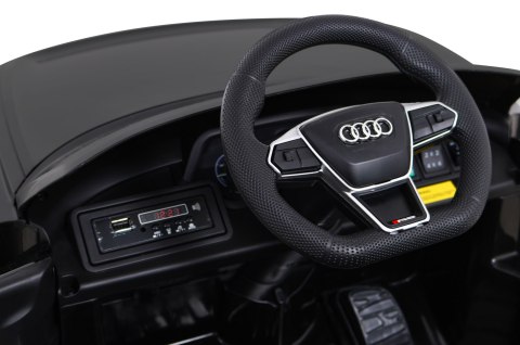 Audi RS E-Tron GT na akumulator Czarny + Pilot + Napęd 4x4 + Radio MP3 + LED + EVA Audi RS E-Tron GT na akumulator Czarny + Pilot + Napęd 4x4 + Radio MP3 + LED + EVA