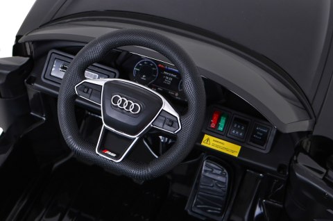 Audi RS E-Tron GT na akumulator Czarny + Pilot + Napęd 4x4 + Radio MP3 + LED + EVA Audi RS E-Tron GT na akumulator Czarny + Pilot + Napęd 4x4 + Radio MP3 + LED + EVA