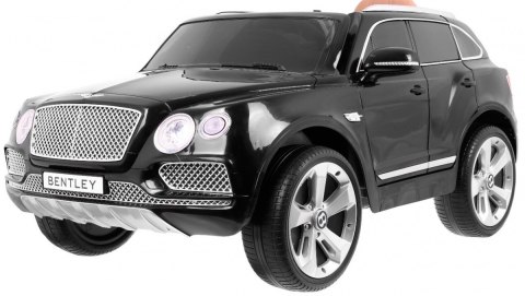 Auto na akumulator Bentley Bentayga dla dzieci Czarny + Koła EVA + Radio MP3 + Pilot Auto na akumulator Bentley Bentayga dla dzieci Czarny + Koła EVA + Radio MP3 + Pilot