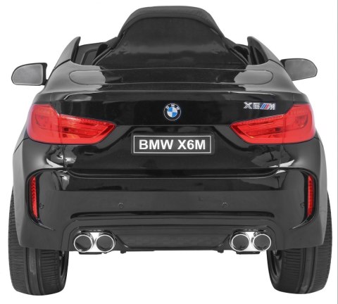 BMW X6M Elektryczne Autko dla dzieci Lakier Czarny + Pilot + EVA + Wolny Start + Audio + LED BMW X6M Elektryczne Autko dla dzieci Lakier Czarny + Pilot + EVA + Wolny Start + Audio + LED