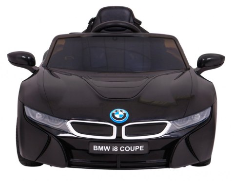 BMW I8 Lift Auto na akumulator Czarny + Pilot + Wolny Start + 3-pkt pasy + MP3 USB + LED BMW I8 Lift Auto na akumulator Czarny + Pilot + Wolny Start + 3-pkt pasy + MP3 USB + LED