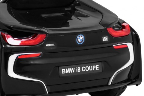 BMW I8 Lift Auto na akumulator Czarny + Pilot + Wolny Start + 3-pkt pasy + MP3 USB + LED BMW I8 Lift Auto na akumulator Czarny + Pilot + Wolny Start + 3-pkt pasy + MP3 USB + LED