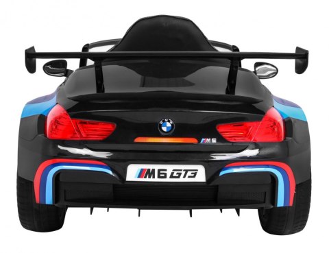 BMW M6 GT3 Auto na akumulator dla dzieci Czarny + Nawiew powietrza + Dźwięki MP3 Światła + Pilot BMW M6 GT3 Auto na akumulator dla dzieci Czarny + Nawiew powietrza + Dźwięki MP3 Światła + Pilot