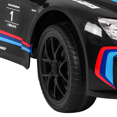BMW M6 GT3 Auto na akumulator dla dzieci Czarny + Nawiew powietrza + Dźwięki MP3 Światła + Pilot BMW M6 GT3 Auto na akumulator dla dzieci Czarny + Nawiew powietrza + Dźwięki MP3 Światła + Pilot