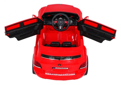 Autko City Rider dla dzieci Czerwony + Pilot + Regulacja kierownicy + Wolny Start + MP3 USB + LED Autko City Rider dla dzieci Czerwony + Pilot + Regulacja kierownicy + Wolny Start + MP3 USB + LED