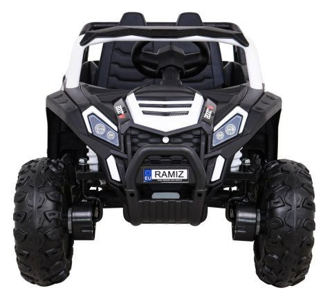 Buggy UTV 2000M Racing Auto na akumulator Biały + MP3 Dźwięki Światła + Pilot + Wolny Start Buggy UTV 2000M Racing Auto na akumulator Biały + MP3 Dźwięki Światła + Pilot + Wolny Start