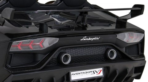 Lamborghini SVJ DRIFT dla 2 dzieci Czarny + Funkcja driftu + Pilot + MP3 LED + Wolny Start Lamborghini SVJ DRIFT dla 2 dzieci Czarny + Funkcja driftu + Pilot + MP3 LED + Wolny Start