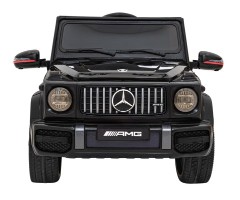 Mercedes AMG G63 dla dzieci Czarny + Pilot + MP3 LED + Wolny Start + EVA + Pasy Mercedes AMG G63 dla dzieci Czarny + Pilot + MP3 LED + Wolny Start + EVA + Pasy