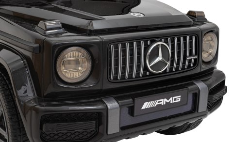 Mercedes AMG G63 dla dzieci Czarny + Pilot + MP3 LED + Wolny Start + EVA + Pasy Mercedes AMG G63 dla dzieci Czarny + Pilot + MP3 LED + Wolny Start + EVA + Pasy