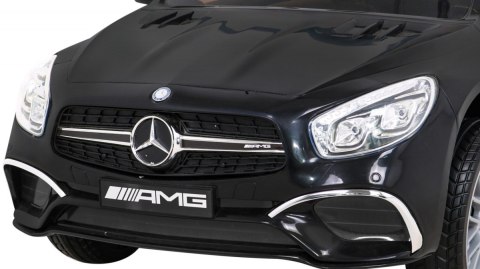 Mercedes Benz AMG SL65 S elektryczny dla dzieci Czarny + Pilot + Audio LED + Ekoskóra + EVA + Wolny Start Mercedes Benz AMG SL65 S elektryczny dla dzieci Czarny + Pilot + Audio LED + Ekoskóra + EVA + Wolny Start