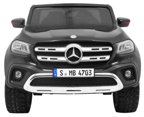 Mercedes Benz X-Class dla dzieci Czarny + Pilot + Napęd 4x4 + MP4 + Bagażnik + LED + EVA Mercedes Benz X-Class dla dzieci Czarny + Pilot + Napęd 4x4 + MP4 + Bagażnik + LED + EVA