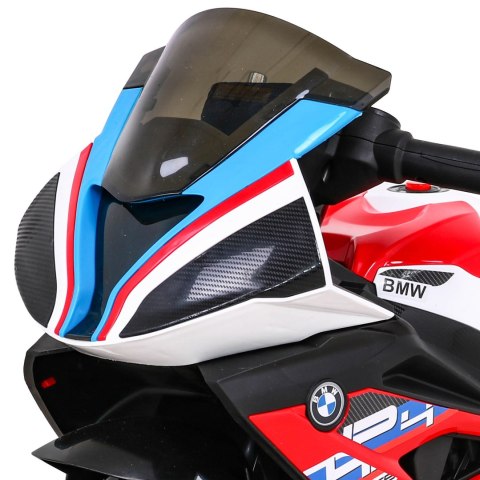Motor BMW HP4 na akumulator dla dzieci Czerwony + 3 Koła + LED + MP3 USB + Ekoskóra Motor BMW HP4 na akumulator dla dzieci Czerwony + 3 Koła + LED + MP3 USB + Ekoskóra