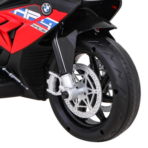 Motor BMW HP4 na akumulator dla dzieci Czerwony + 3 Koła + LED + MP3 USB + Ekoskóra Motor BMW HP4 na akumulator dla dzieci Czerwony + 3 Koła + LED + MP3 USB + Ekoskóra