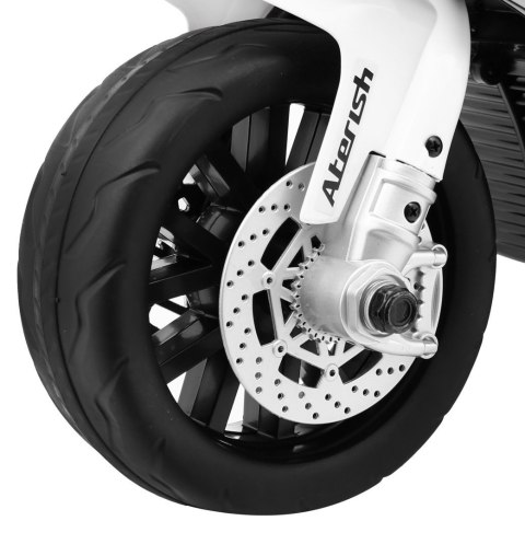 Motor BMW S1000 RR Mini na akumulator dla dzieci Czerwony + 3 koła + Dźwięki + LED Motor BMW S1000 RR Mini na akumulator dla dzieci Czerwony + 3 koła + Dźwięki + LED
