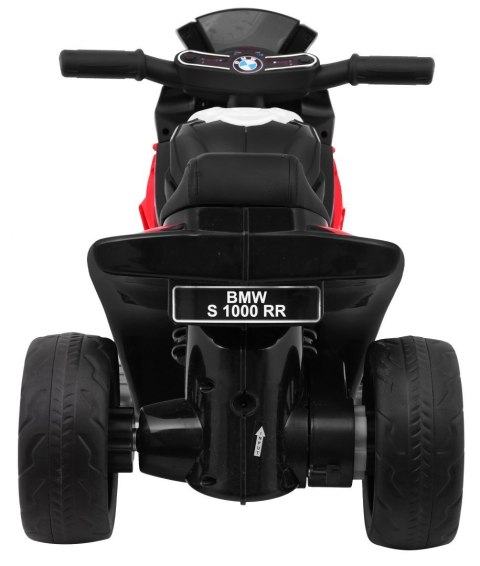 Motor BMW S1000 RR Mini na akumulator dla dzieci Czerwony + 3 koła + Dźwięki + LED Motor BMW S1000 RR Mini na akumulator dla dzieci Czerwony + 3 koła + Dźwięki + LED