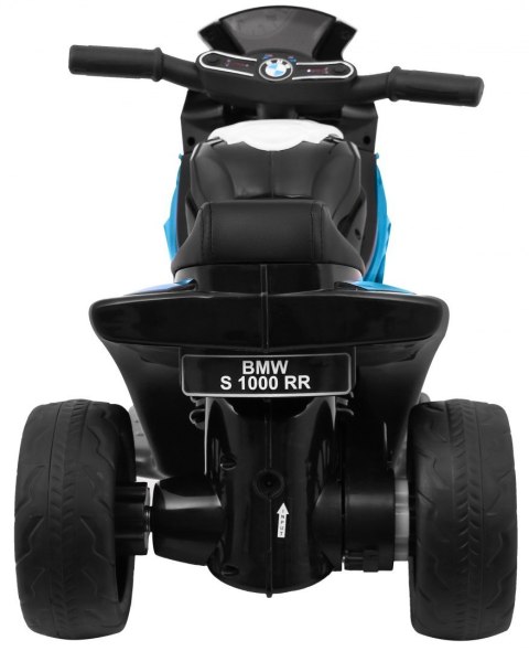 Motor BMW S1000 RR Mini na akumulator dla dzieci Niebieski + 3 koła + Dźwięki + LED Motor BMW S1000 RR Mini na akumulator dla dzieci Niebieski + 3 koła + Dźwięki + LED