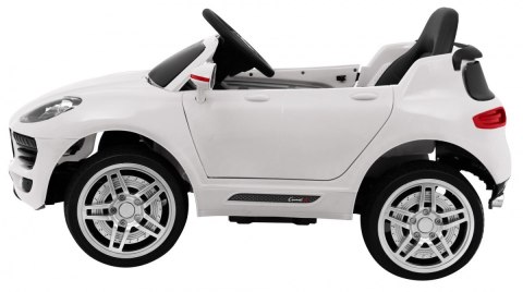 Autko Turbo-S na akumulator dla dzieci Biały + Pilot + Wolny Start + Koła EVA + Radio MP3 Autko Turbo-S na akumulator dla dzieci Biały + Pilot + Wolny Start + Koła EVA + Radio MP3