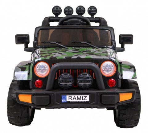 Auto Terenowe Full Time 4WD dla dzieci Lakier Moro + Napęd 4x4 + Pilot + Audio LED + Schowek Auto Terenowe Full Time 4WD dla dzieci Lakier Moro + Napęd 4x4 + Pilot + Audio LED + Schowek