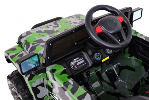 Auto Terenowe Full Time 4WD dla dzieci Lakier Moro + Napęd 4x4 + Pilot + Audio LED + Schowek Auto Terenowe Full Time 4WD dla dzieci Lakier Moro + Napęd 4x4 + Pilot + Audio LED + Schowek