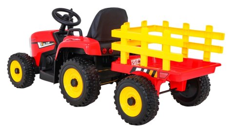 Pojazd Traktor z Przyczepą BLOW Czerwony Pojazd Traktor z Przyczepą BLOW Czerwony