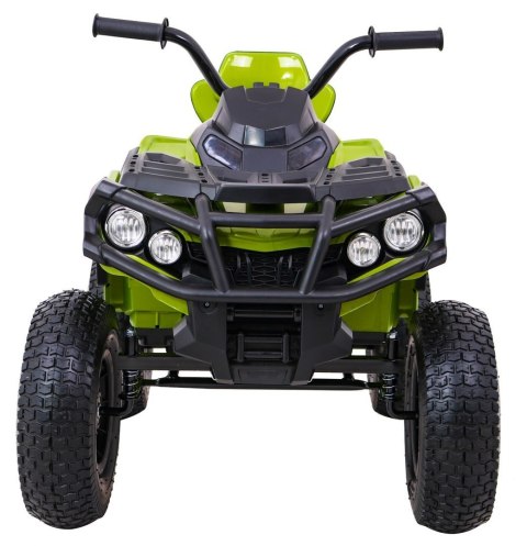 Quad ATV Air na akumulator dla dzieci Zielony + Koła pompowane + Radio MP3 + Wolny Start Quad ATV Air na akumulator dla dzieci Zielony + Koła pompowane + Radio MP3 + Wolny Start