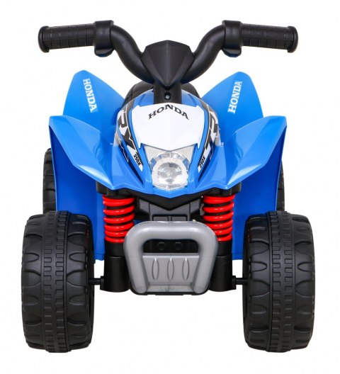 Quad Honda 250X TRX na akumulator Niebieski + Klakson + LED + Ekoskóra Quad Honda 250X TRX na akumulator Niebieski + Klakson + LED + Ekoskóra