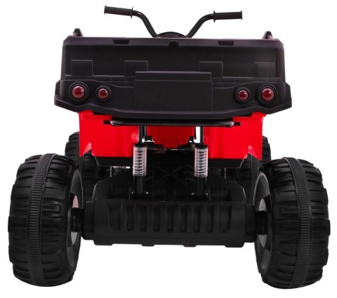 Quad XL ATV 2,4GHz na akumulator dla dzieci Czerwony + Pilot + Napęd 4x4 + Bagażnik + Wolny Start + EVA + Audio LED Quad XL ATV 2,4GHz na akumulator dla dzieci Czerwony + Pilot + Napęd 4x4 + Bagażnik + Wolny Start + EVA + Audio LED
