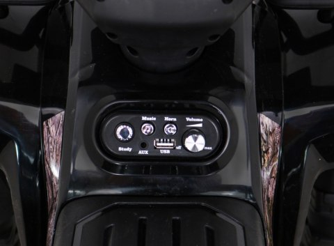 Quad Storm na akumulator dla dzieci Czarny + Silnik 25W + MP3 USB + LED Quad Storm na akumulator dla dzieci Czarny + Silnik 25W + MP3 USB + LED