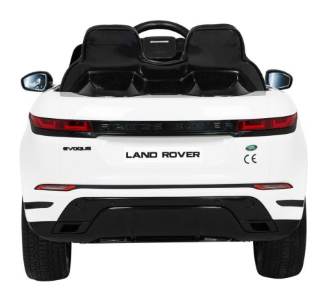 Range Rover Evoque na akumulator dla dzieci Biały + Pilot + Wolny Start + MP3 LED Range Rover Evoque na akumulator dla dzieci Biały + Pilot + Wolny Start + MP3 LED