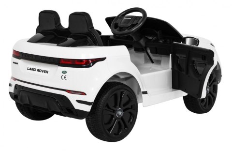 Range Rover Evoque na akumulator dla dzieci Biały + Pilot + Wolny Start + MP3 LED Range Rover Evoque na akumulator dla dzieci Biały + Pilot + Wolny Start + MP3 LED