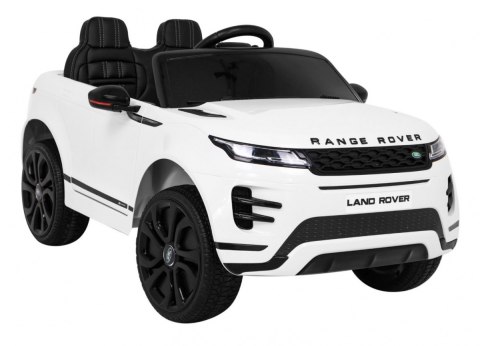 Range Rover Evoque na akumulator dla dzieci Biały + Pilot + Wolny Start + MP3 LED Range Rover Evoque na akumulator dla dzieci Biały + Pilot + Wolny Start + MP3 LED
