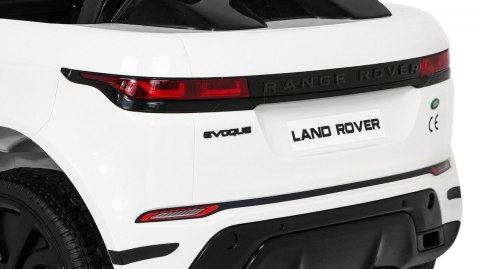 Range Rover Evoque na akumulator dla dzieci Biały + Pilot + Wolny Start + MP3 LED Range Rover Evoque na akumulator dla dzieci Biały + Pilot + Wolny Start + MP3 LED