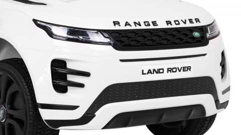 Range Rover Evoque na akumulator dla dzieci Biały + Pilot + Wolny Start + MP3 LED Range Rover Evoque na akumulator dla dzieci Biały + Pilot + Wolny Start + MP3 LED