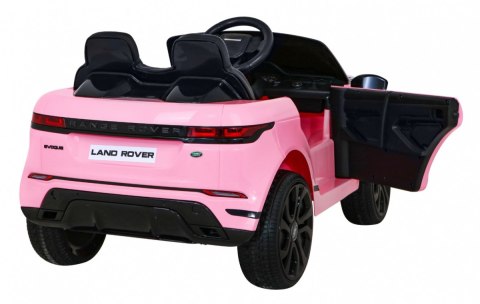 Range Rover Evoque na akumulator dla dzieci Różowy + Pilot + Wolny Start + MP3 LED Range Rover Evoque na akumulator dla dzieci Różowy + Pilot + Wolny Start + MP3 LED