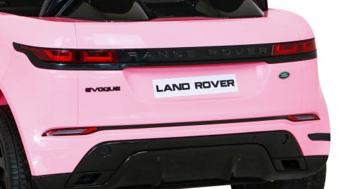 Range Rover Evoque na akumulator dla dzieci Różowy + Pilot + Wolny Start + MP3 LED Range Rover Evoque na akumulator dla dzieci Różowy + Pilot + Wolny Start + MP3 LED