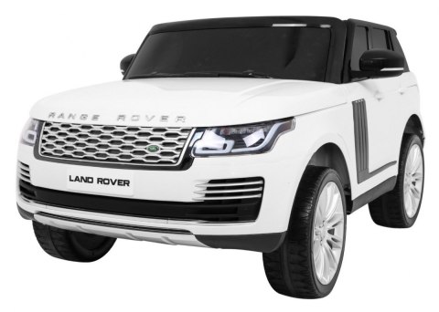 Range Rover HSE 2-osobowe Autko dla dzieci Biały + Pilot + Panel audio + LED Range Rover HSE 2-osobowe Autko dla dzieci Biały + Pilot + Panel audio + LED