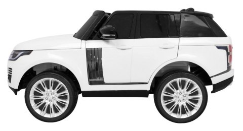 Range Rover HSE 2-osobowe Autko dla dzieci Biały + Pilot + Panel audio + LED Range Rover HSE 2-osobowe Autko dla dzieci Biały + Pilot + Panel audio + LED