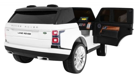Range Rover HSE 2-osobowe Autko dla dzieci Biały + Pilot + Panel audio + LED Range Rover HSE 2-osobowe Autko dla dzieci Biały + Pilot + Panel audio + LED