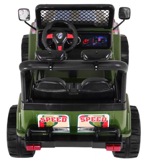 Terenowy Raptor Drifter na akumulator dla dzieci Zielony + Pilot + Wolny Start + EVA + Dźwięki Światła Terenowy Raptor Drifter na akumulator dla dzieci Zielony + Pilot + Wolny Start + EVA + Dźwięki Światła