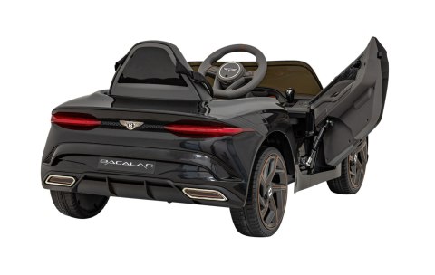 Autko Bentley Bacalar na akumulator dla dzieci Czarny + Pilot + EVA + Wolny Start + Audio LED Autko Bentley Bacalar na akumulator dla dzieci Czarny + Pilot + EVA + Wolny Start + Audio LED