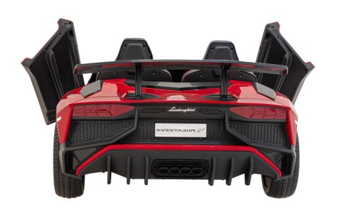 Pojazd Lamborghini Aventador SV Czerwony Pojazd Lamborghini Aventador SV Czerwony