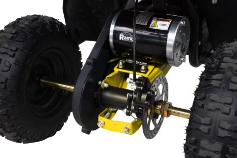 Quad HIPERFECT na akumulator Żółty 35km/h + Silnik bezszczotkowy 1000W + Koła pompowane + Regulacja siedzenia Quad HIPERFECT na akumulator Żółty 35km/h + Silnik bezszczotkowy 1000W + Koła pompowane + Regulacja siedzenia