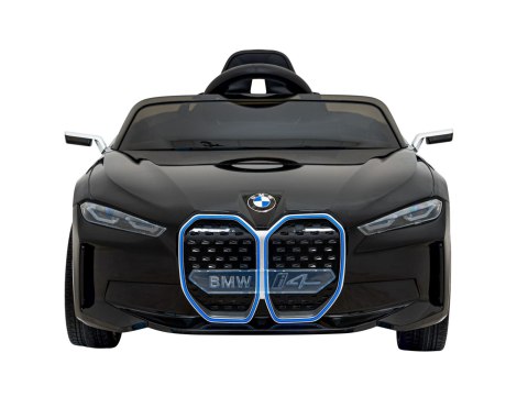Autko BMW i4 na akumulator dla dzieci Czarny + Wolny Start + EVA + Ekoskóra + Audio LED + Pilot Autko BMW i4 na akumulator dla dzieci Czarny + Wolny Start + EVA + Ekoskóra + Audio LED + Pilot