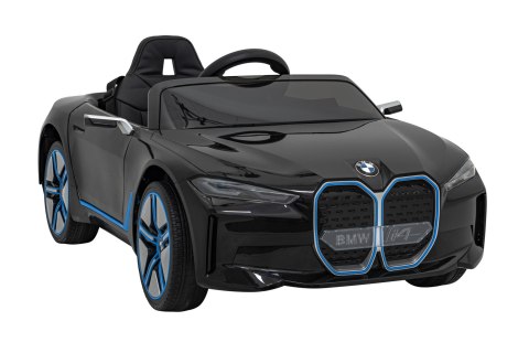 Autko BMW i4 na akumulator dla dzieci Czarny + Wolny Start + EVA + Ekoskóra + Audio LED + Pilot Autko BMW i4 na akumulator dla dzieci Czarny + Wolny Start + EVA + Ekoskóra + Audio LED + Pilot