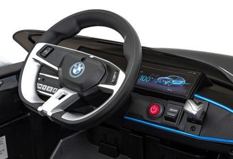 Autko BMW i4 na akumulator dla dzieci Czarny + Wolny Start + EVA + Ekoskóra + Audio LED + Pilot Autko BMW i4 na akumulator dla dzieci Czarny + Wolny Start + EVA + Ekoskóra + Audio LED + Pilot